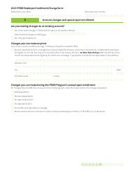 Form HCA50-0400 Pebb Employee Enrollment/Change Form - Washington, Page 6