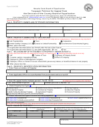 Form 5101SBE Taxpayer Petition for Appeal From the Decision of the County Board of Equalization - Nevada