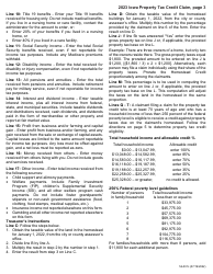 Form 54-001 Iowa Property Tax Credit Claim - Iowa, Page 3
