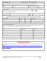 Form HS-2779 Child Care Fingerprint Sample Registration/Criminal/Juvenile History &amp; State Registry Review Disclosure - Tennessee, Page 2