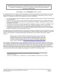 Form HS-2779 Child Care Fingerprint Sample Registration/Criminal/Juvenile History &amp; State Registry Review Disclosure - Tennessee, Page 5