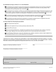Administrator/ Designee/Resident Manager Designation Questionnaire - Alaska, Page 2