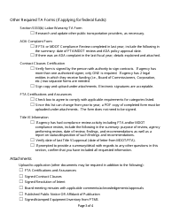 Marine Passenger Application Checklist - Michigan, Page 3