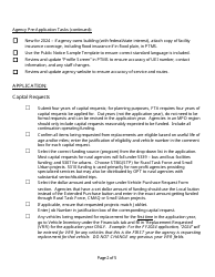 Regular Service Application Checklist - Michigan, Page 2