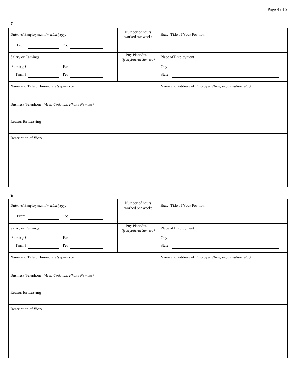 Form AO78 Download Printable PDF or Fill Online Application for ...