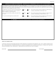 Form AO78 Application for Employment, Page 5