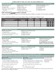 Satellite Employees Health Benefits Enrollment and Change Form - Maryland, Page 3