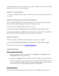 Instructions for APHIS Form 29 Occupational Exposures - Occupational Medical Monitoring Program, Page 4