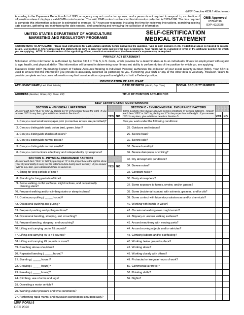 MRP Form 5  Printable Pdf