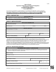 Form DBPR BAR3 Application for Reexamination - Florida, Page 3