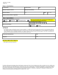Form SFN54311 Political Subdivision Payee Application - North Dakota, Page 2