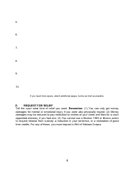 Pro Se Prisoner Civil Rights Amended Complaint - Connecticut, Page 5