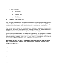 Pro Se Prisoner Civil Rights Complaint - Connecticut, Page 4