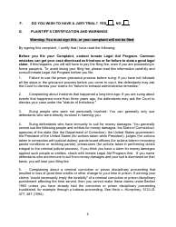 Pro Se Prisoner Civil Rights Complaint - Connecticut, Page 6