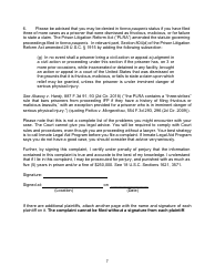 Pro Se Prisoner Civil Rights Complaint - Connecticut, Page 7