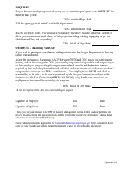 Application for Incident Management Teams - Division/Group Supervisor - Oregon, Page 2