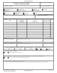 DD Form 2710 Prisoner Background Summary, Page 4