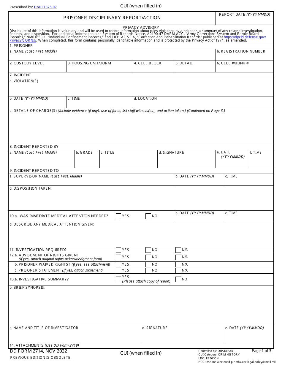 Dd Form 2714 Fill Out Sign Online And Download Fillable Pdf