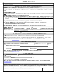 DD Form 2876-2 TRICARE Prime Enrollment, Disenrollment and Primary Care Manager (PCM) Change Form (West), Page 5