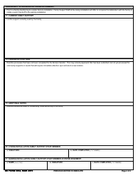 DD Form 3054 Exceptional Family Member Program (EFMP) Family Needs Assessment, Page 4