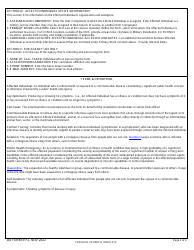 DD Form 3112 Personnel Accountability and Assessment Notification for a Public Health Emergency, Page 4