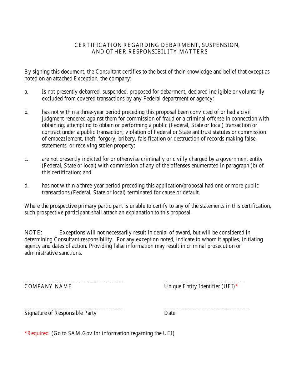 Request for Qualifications for Term Agreement for Consultant Services - Idaho, Page 15