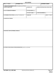 DD Form 1721-2 Space Test Program After Action Report, Page 4