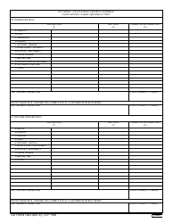 DD Form 1863 Accessorial Services - Mobile Homes, Page 2