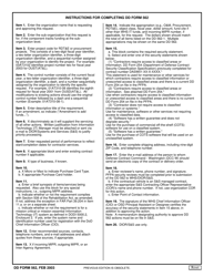 DD Form 562 Request for Information Technology (It) Goods and Services, Page 2
