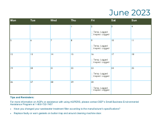 Compliance Calendar for Florida Perchloroethylene Dry Cleaners - Florida, Page 16
