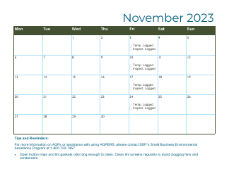 Compliance Calendar for Florida Perchloroethylene Dry Cleaners - Florida, Page 26