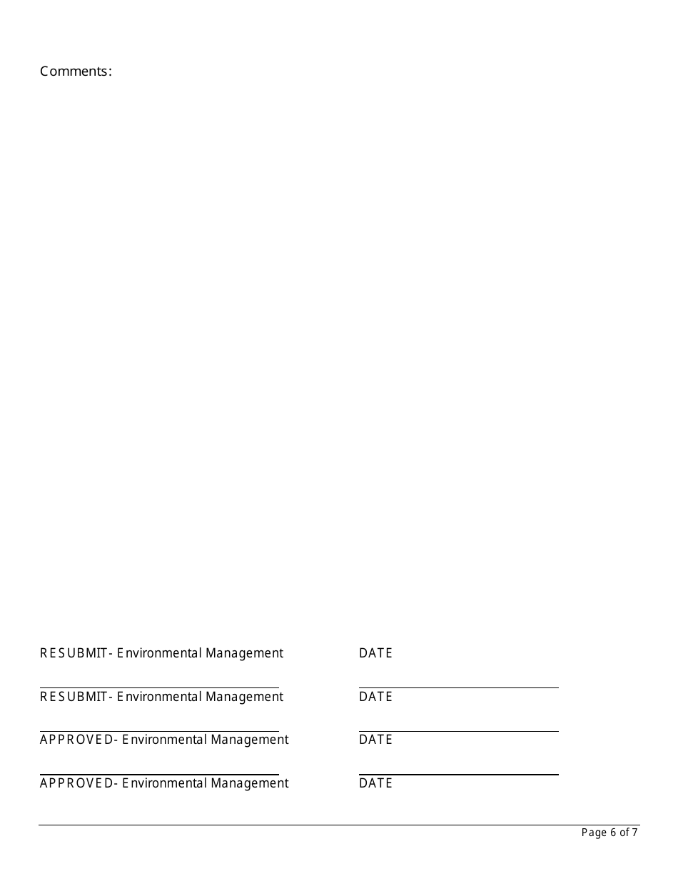 Non-residential Site Plan Checklist - Fayette County, Georgia (United States), Page 6