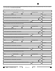 Form FTB3520-BE Business Entity or Group Nonresident Power of Attorney Declaration - California, Page 4