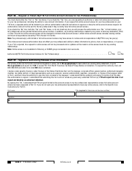 Form FTB3534 Tax Information Authorization - California, Page 2