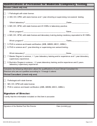 DOH Form 505-089 Credential Status Change Form - Washington, Page 2