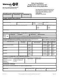 Form M-57176 Wellmark Group Application - State of Iowa Retiree Programs N, F, Iowa Choice and National Choice - Iowa