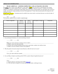 Form 132 Application for Liquor License - Boat - Nebraska, Page 5