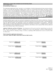 Form 132 Application for Liquor License - Boat - Nebraska, Page 8