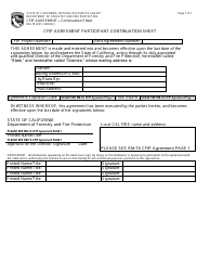 Form RM-7B Cfip Agreement - Continuation Sheet - California, Page 3