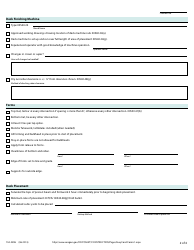 Form 734-2596 Deck Placement Conference Outline - Oregon, Page 2