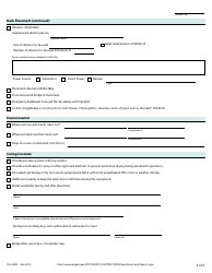 Form 734-2596 Deck Placement Conference Outline - Oregon, Page 3