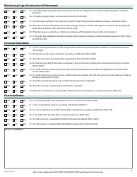 Form 734-2625 Drilled Shaft Inspector&#039;s Checklist - Oregon, Page 2