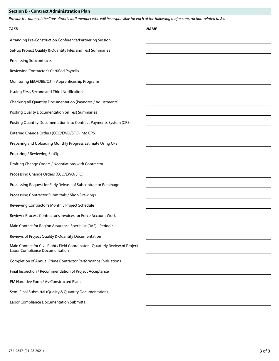 Form 734 2857 Fill Out Sign Online And Download Fillable Pdf Oregon