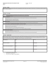Form 734-2874 Work Zone Speed Reduction Request Form - Oregon, Page 2