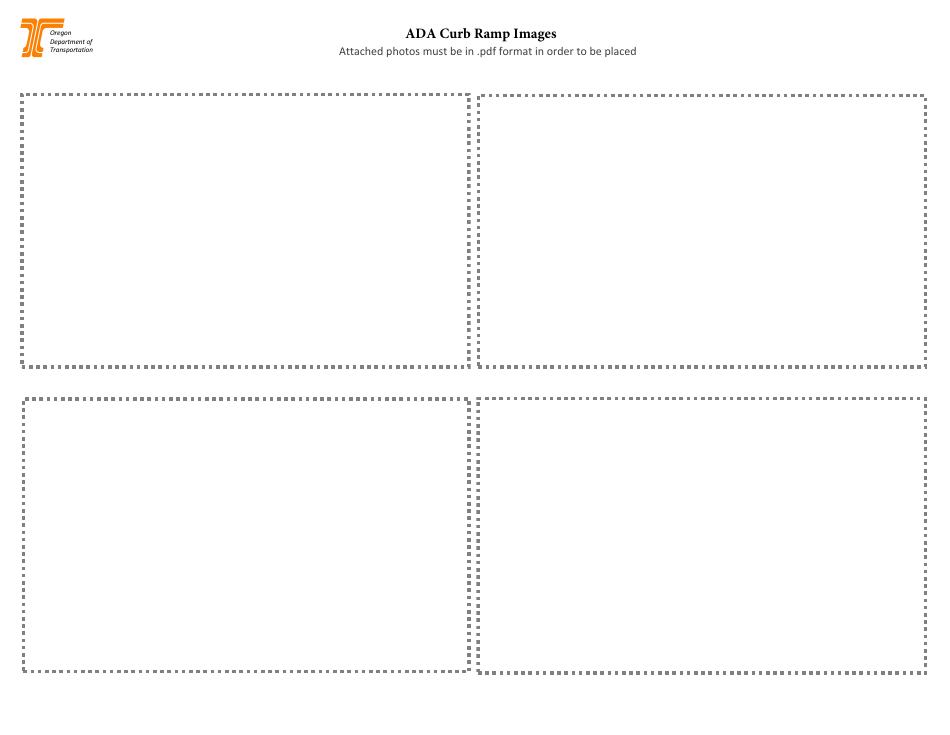 Form 734-5020F Ada Curb Ramp New Construction Inspection Form (Perpendicular) - Oregon, Page 2