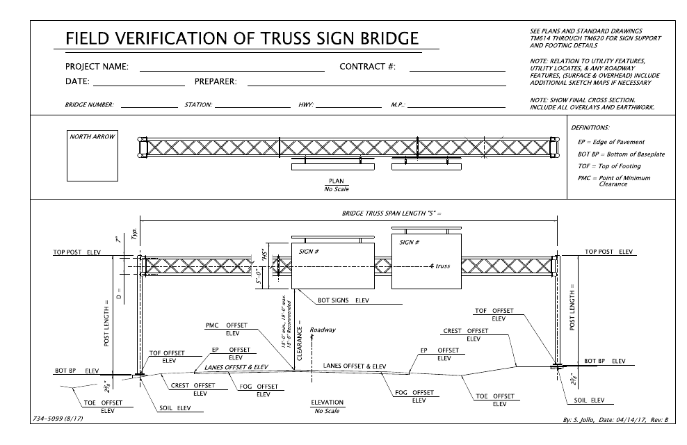 Form 734-5099  Printable Pdf