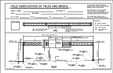 Document preview: Form 734-5100 Field Verification of Truss Vms Bridge - Oregon
