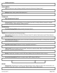 Form 734-5128 Odot Project Scoping Notes - Oregon, Page 3