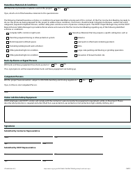 Form STD96002 Odot Safety Questionnaire for Contracted Construction Projects - Oregon, Page 2