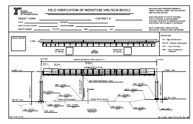 Document preview: Form 734-5179 Field Verification of Monotube Vms/Sign Bridge - Oregon